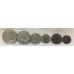 AUSTRALIA 1966 . DECIMAL COIN SET . HIGH SILVER CONTENT